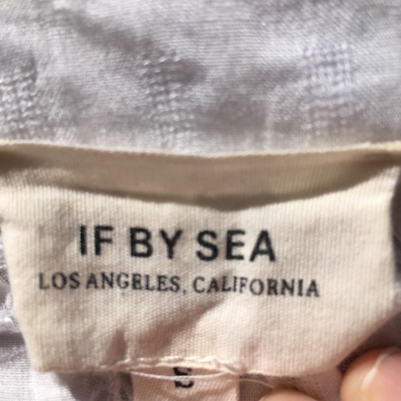 IF BY SEA Los Angeles white crop top - Picture 8 of 8